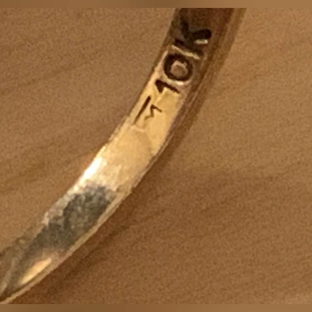 10k antique ring. - Picture 11 of 13